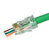 S45-1601,Modular Jacks & Plugs,Cat6 Unshielded Pass-Through RJ45 Plug Connectors (50pc Clamshell)