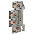 PTTB 2.5-PV,Barrier Terminal Blocks,4-Position Terminal Block Double Level 26-12 AWG Gray 5.2 mm DIN Rail Mount