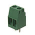 284392-2,Screw Terminal Blocks,2 Position Wire to Board Terminal Block Side Entry 0.150" (3.81mm) THM