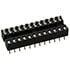 ICO-243-S8-T,DIP Soldertail,24 Position Dual Wipe Ladder Style DIP IC Socket 0.3" Wide 0.1" Pitch