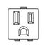 208697-2,Power Connector,Connector Power Receptacle 3 Position Straight Panel Mount 3 Terminal 1 Port