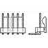 640457-9,Headers and PCB Receptacles,Connector Wire to Board Header 9 Position 2.54mm Solder Right Angle Thru-Hole