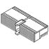 5352068-1,Backplane,Connector Hard Metric Recepticle 110 Position 2mm Solder Right Angle Thru-Ho