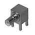 415340-1,RF Connectors,Connector SMB Receptacle 50Ohm Solder Right Angle Thru-Hole Gold