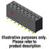 SSM-110-L-DV-A,Headers and PCB Receptacles,.100 Socket Strip SSM Series 475 VAC Through Hole 25.4mm