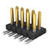 FTS-105-01-F-DV,Headers and PCB Receptacles,.050" Connector Dual Header 10 Position Surface Mount