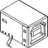 67068-9001,USB,Connector USB Recepticle 4 Position 2.5mm Solder Right Angle Thru-Hole 4 Ter