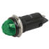 R9-71N-05-120V-GREEN-R,Panel Mount Indicators,Panel Mount Neon Lamp Green 120VAC 16mm Mtg. Hole Solder Terminals with Lamp