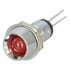 L-917-RD,Panel Mount Indicators,Panel Mount LED Indicator Chrome Bezel Red T1-3/4 5mm LED 2V 20mA 0.31" Mtg. Hole