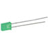 LTL-3231A-012,Special Shapes,LED Rectangular Green Diffused 2x5mm 565nm 2.5mcd