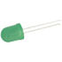 MCDL-10003SGD,Standard 10mm,LED Green Diffused 10mm (T-3 1/4) 570nm 50mcd 60VA