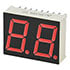 LN526RA,7-Segment,LED Display 7-Segment Red 0.56 Inch 2-Digit Common Anode RHDP