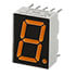 QDSP-H449,7-Segment,LED Display 7-Segment Orange 0.56 Inch Common Cathode RHDP 3mcd