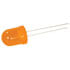 MCDL-10003ED-E,Standard 10mm,LED Orange Diffused 10mm (T-3 1/4) 610nm 25mcd 60VA