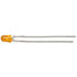 HLMP-1401,Standard 3mm,LED Yellow Diffused 3mm (T1) 585nm 12.6mcd 60VA