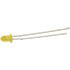 L-314YD,Standard 3mm,Yellow LED Diffused T1 (3mm) 2.1V 587nm 6.5mcd