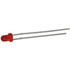 UT0341R-41-R,Standard 3mm,LED Orange Red Diffused 3mm (T-1) 635nm 15.5mcd 56VA