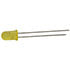 L-513YD,Standard 5mm,Yellow LED Diffused T1-3/4 (5mm) 1.9V 590nm 20mcd 60 Degree