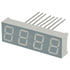 ELF-416SYGWA/S530-E3,7-Segment,LED Display 7-Segment Green 0.40 Inch 4-Digit Common Anode RHDP