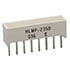 HLMP-2350,Bar Array,LED Circuit Board Indicator Rectangle 1 Bar Red 635nm 2V 20mA 45 mcd SIP-4