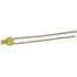 L-1034YD,Special Shapes,Yellow LED Diffused 2mm Flat Top 2.1V 590nm 8mcd 70 Degree