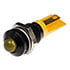 206097,Panel Mount Indicators,Yellow LED Panel Mount Indicator 0.31" (8mm) Hole 2VDC 20mA Solder Tab