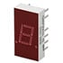 5082-7611,7-Segment,7-Segment LED Module 1-Digit 8 LED Hi-Eff. Red 635nm CA 14-Pin DIP