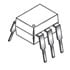 4N27M,Optocouplers,Optocoupler DC-IN 1-Channel Transistor With Base DC-Output 6-Pin PDIP White Bulk