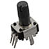 RV09AF-40-20K-B10K,Potentiometers,9mm Linear Taper Potentiometer 10K Ohm 50mW 20% 20mm Long Knurled Shaft