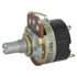 RV24A02F-10-15S1-B500K,Potentiometers,1/2-Watt 24mm 0.59 Inch Shaft 500K Ohm Linear Taper Potentiometer with SPDT Switch