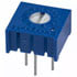 72PLR20K (3386T-1-203),Trimmers,3/8 Inch Square Cermet Potentiometer 20K Ohms 1/2 Watt 10% 1 Turn Thru Hole Top Adjust