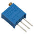 3296W-1-102VP,Trimmers,Trimmer Potentiometer 1K Ohms 500mW 3/8" Square 25-Turn Top Adjust