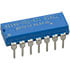 4114R-002-471,Network, DIP,14-pin 470 Ohm 2% Bussed Network Resistor Array 13 Resistors 125mW per Element