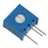 63X204/3386X-1-204LF,Trimmers,200k Ohm 3/8" Square Cermet Potentiometer Single Turn 1/2 Watt