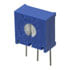 72XWR10K (3386B-1-103),Trimmers,3/8" Square Potentiometer 10K Ohm 10% 500mW Single Turn Side Adjust