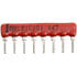 L81C101,Network, SIP,7 Resistor Network/Array 100 Ohm 2% 200mW Power Per Element Bussed 8-SIP