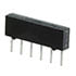 RSL06Y101G(4306R-102-101),Network, SIP,3 Resistor Network Array 100 Ohm 2% Isolated 300mW per Element SIP-6