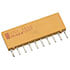 MSP10C3-151G,Network, SIP,Isolated Resistor Network Array 150 Ohm 2% 300mW per Element 5 Resistor SIP-10