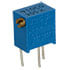 3266X-1-504LF,Trimmers,500 kOhms 250mW PC Pins Through Hole Trimmer Potentiometer Cermet 12 Turn Side Adjust