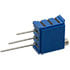 CT-94W503(3292W-1-202VP),Trimmers,50K Ohm Square Cermet Trim Potentiometer 10% 1/2 Watt 3/8 Inch 20-Turn