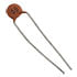 DC56/50/10,Ceramic, Disc,Ceramic Disc Capacitor 56pF 50 VDC 10% 6mm Body Diameter