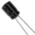 ECE-A1HN100U,Electrolytic, Radial,Capacitor Aluminum 10uF 50V 20% (6.3 X 11.2mm) Radial 2.5mm 50mA 2000h 85C Bulk