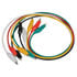 GAL1016,Test Leads,16 AWG Alligator Clip Test Leads - 2 Sets of 5 Colors (10pk)