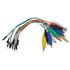 AT-CM02,Test Leads,Alligator Clip to Male Jumper Wire Test Leads (12 pack 6 color)