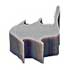 #E-V801118-01,Anti-Static,Rail Tube Stops, Rubber Gray for All 0.300" IC Rails