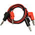 B-36-02-JBP,Test Leads,Banana Plug Test Patch Cables Red and Black 36 Inch