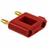 2035-2,Test Plugs & Test Jacks,Miniature Double Banana Plug Shorting Bar Red