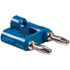 MDP-6,Test Plugs & Test Jacks,Blue Solderless Stackable Double Banana Plug 15A