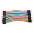 ST-254-MM-10,Jumper Wires,40 Piece 10cm Male to Male Colored Jumper Wires