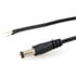 DC-168,2-Conductor,2.1mm DC Power Plug to Strip & Tin Pigtail Wires 6 Feet 24 AWG